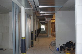 Doorkijk van de school begane grond
