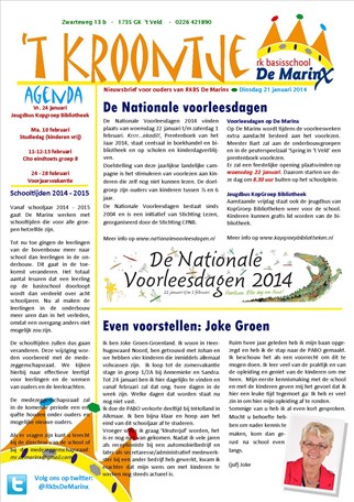 Nieuwsbrief ’t Kroontje