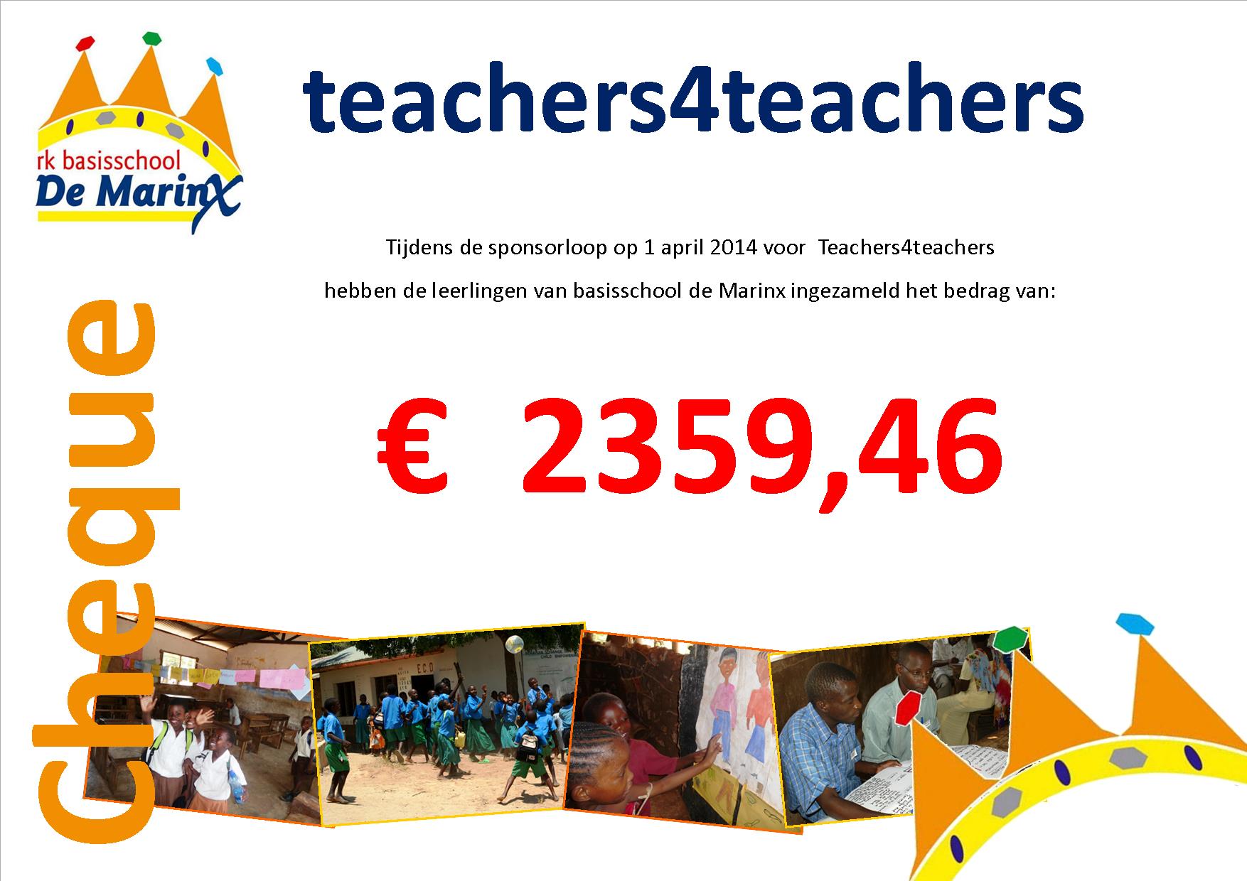 Opbrengst teachers4teachers