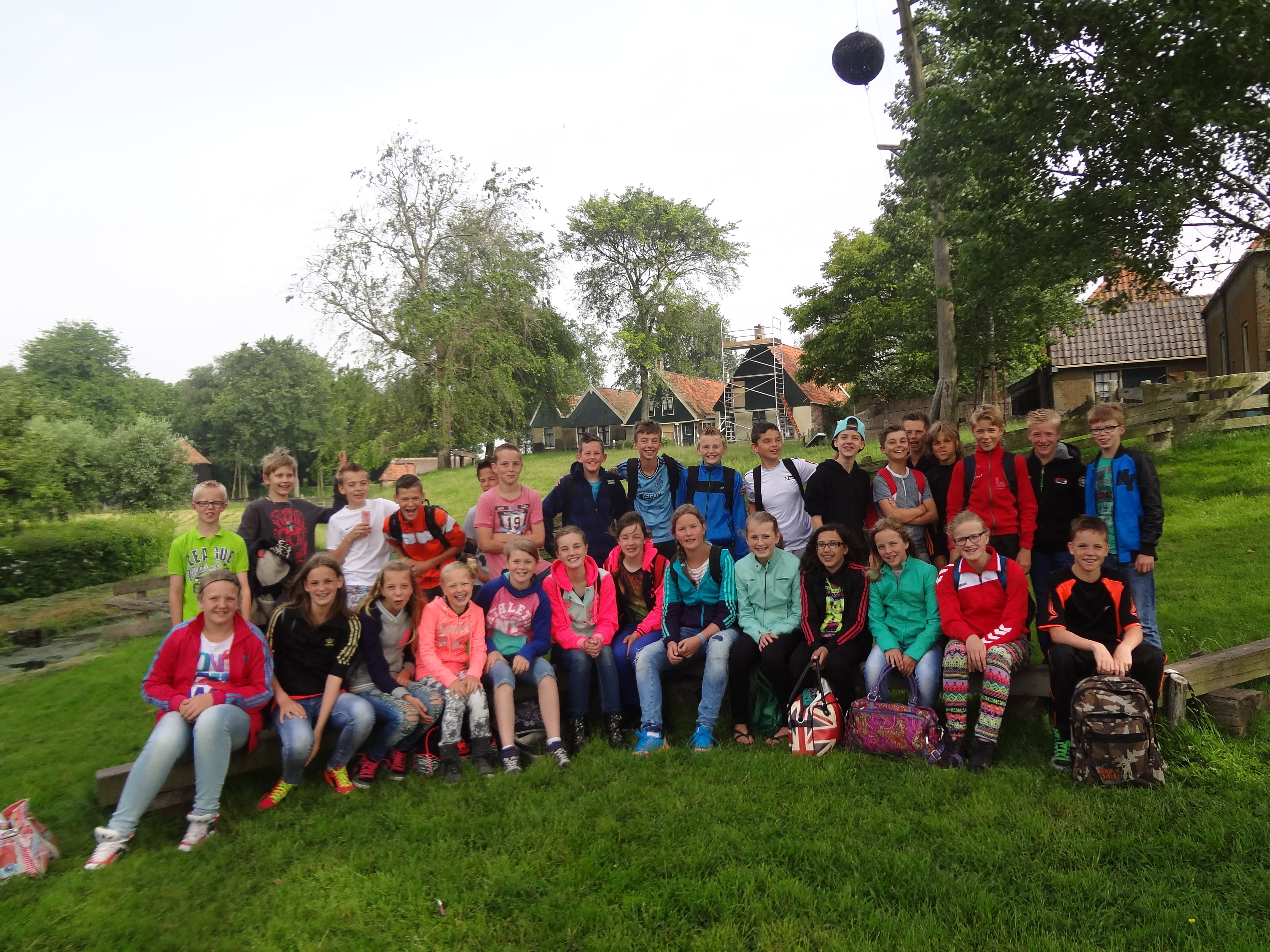 Groep 8 in Gaasterland