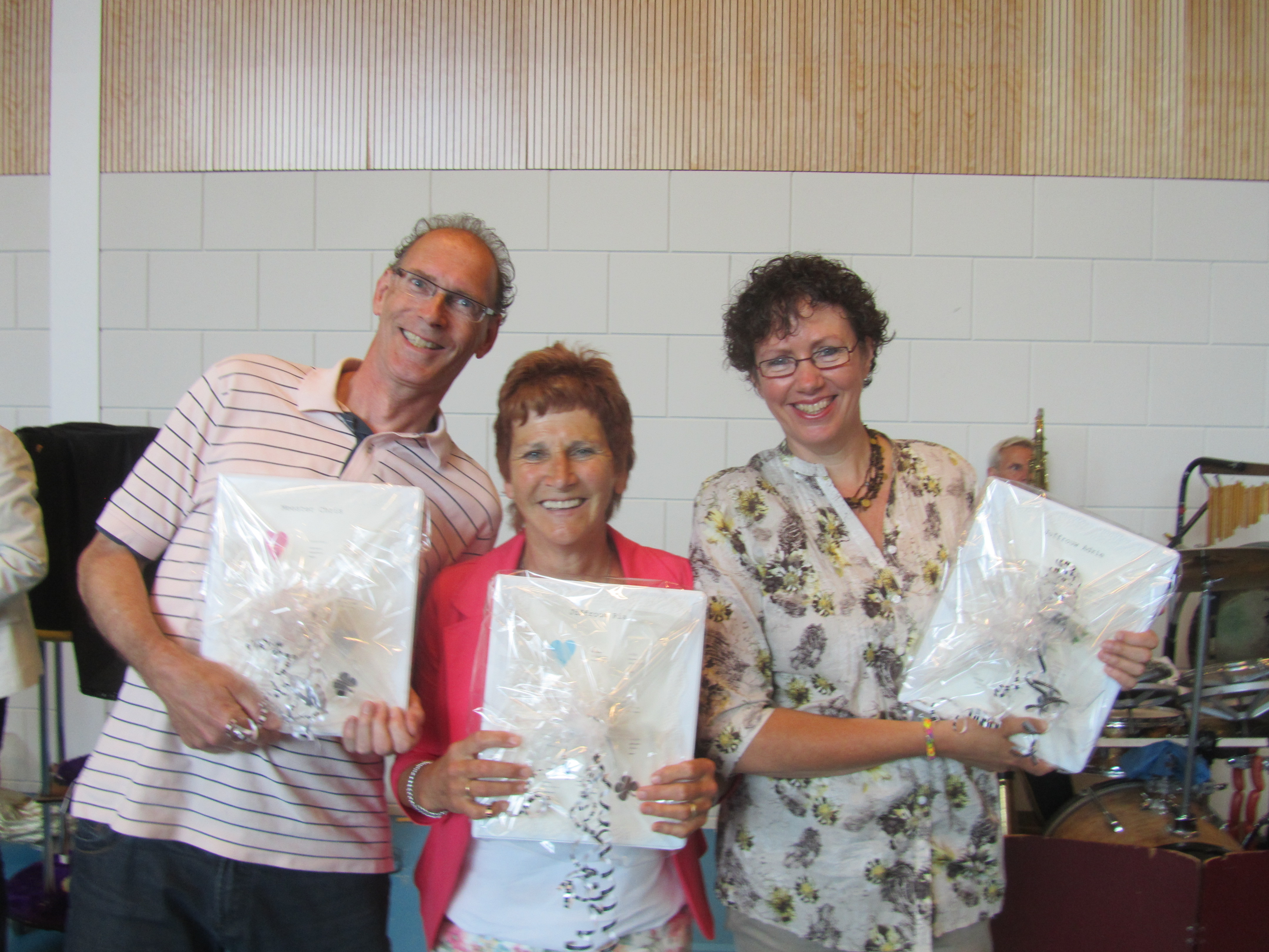 Afscheid meester Chris, juf Ria en juf Adrie