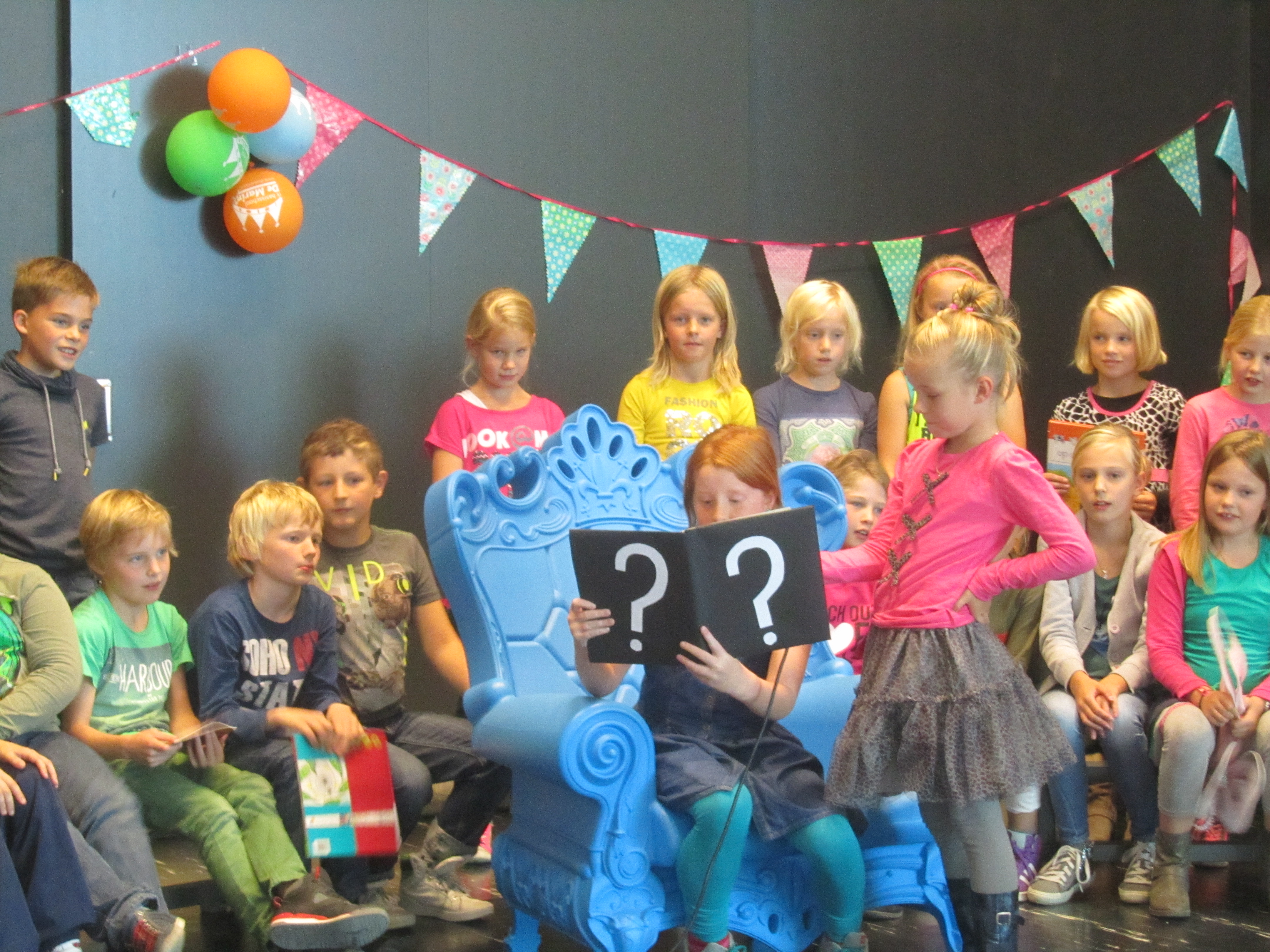  een feestelijke afsluiting van de kinderboekenweek