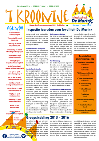 2015-03-17 Nieuwsbrief &#39;t Kroontje