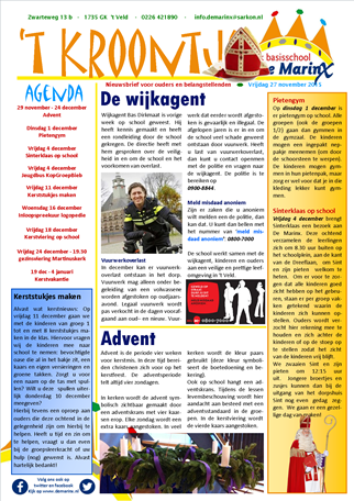 2015-11-27 Nieuwsbrief &#39;t Kroontje