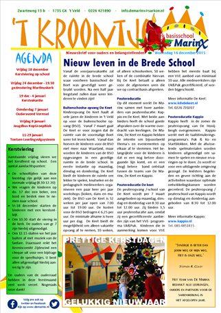 2015-12-16 Nieuwsbrief &#39;t Kroontje