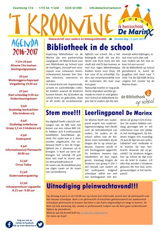 2017-06-15 Nieuwsbrief &#39;t Kroontje