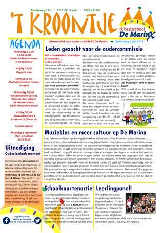 2018-07-05 Nieuwsbrief &#39;t Kroontje