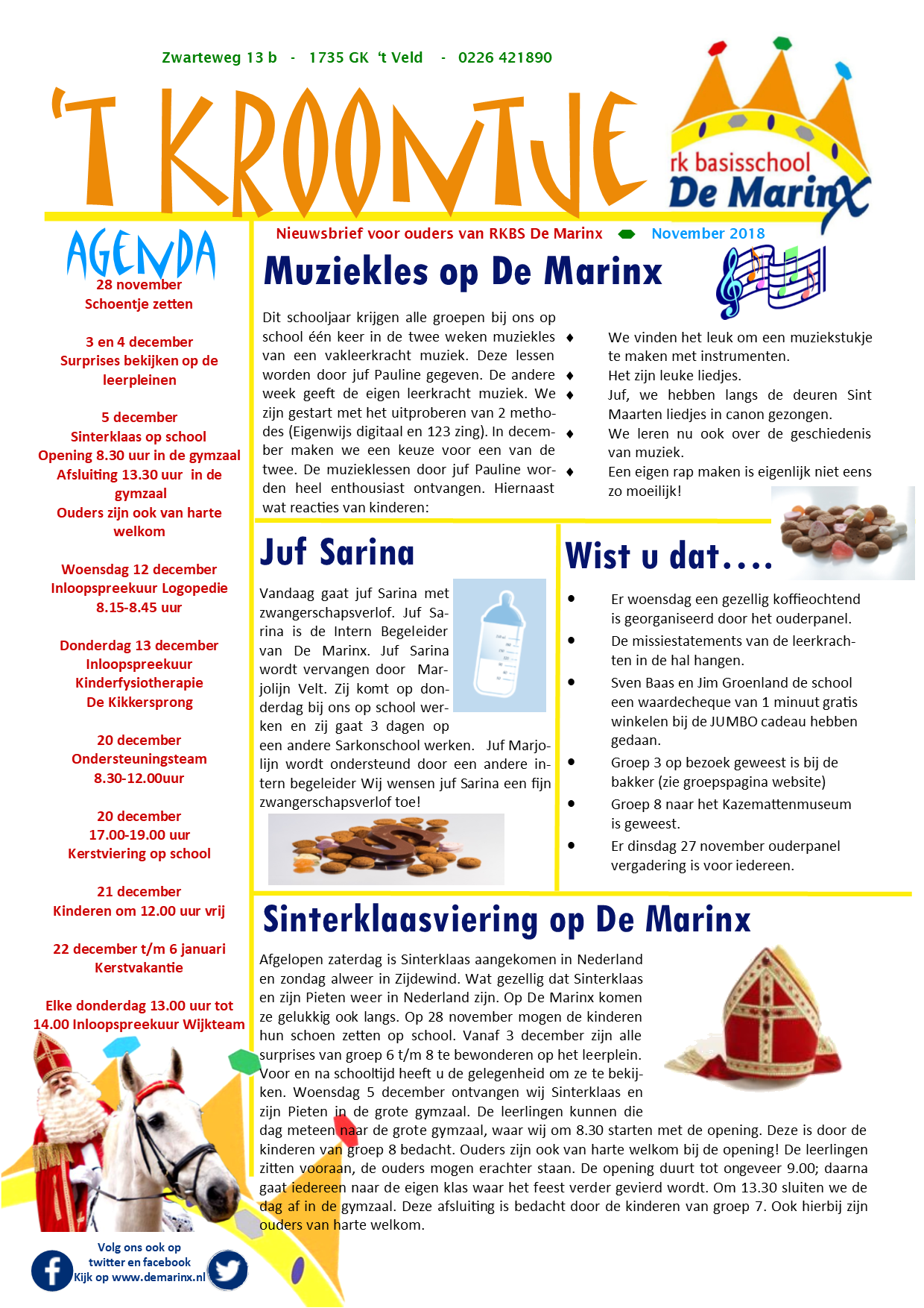 Nieuwsbrief 't Kroontje