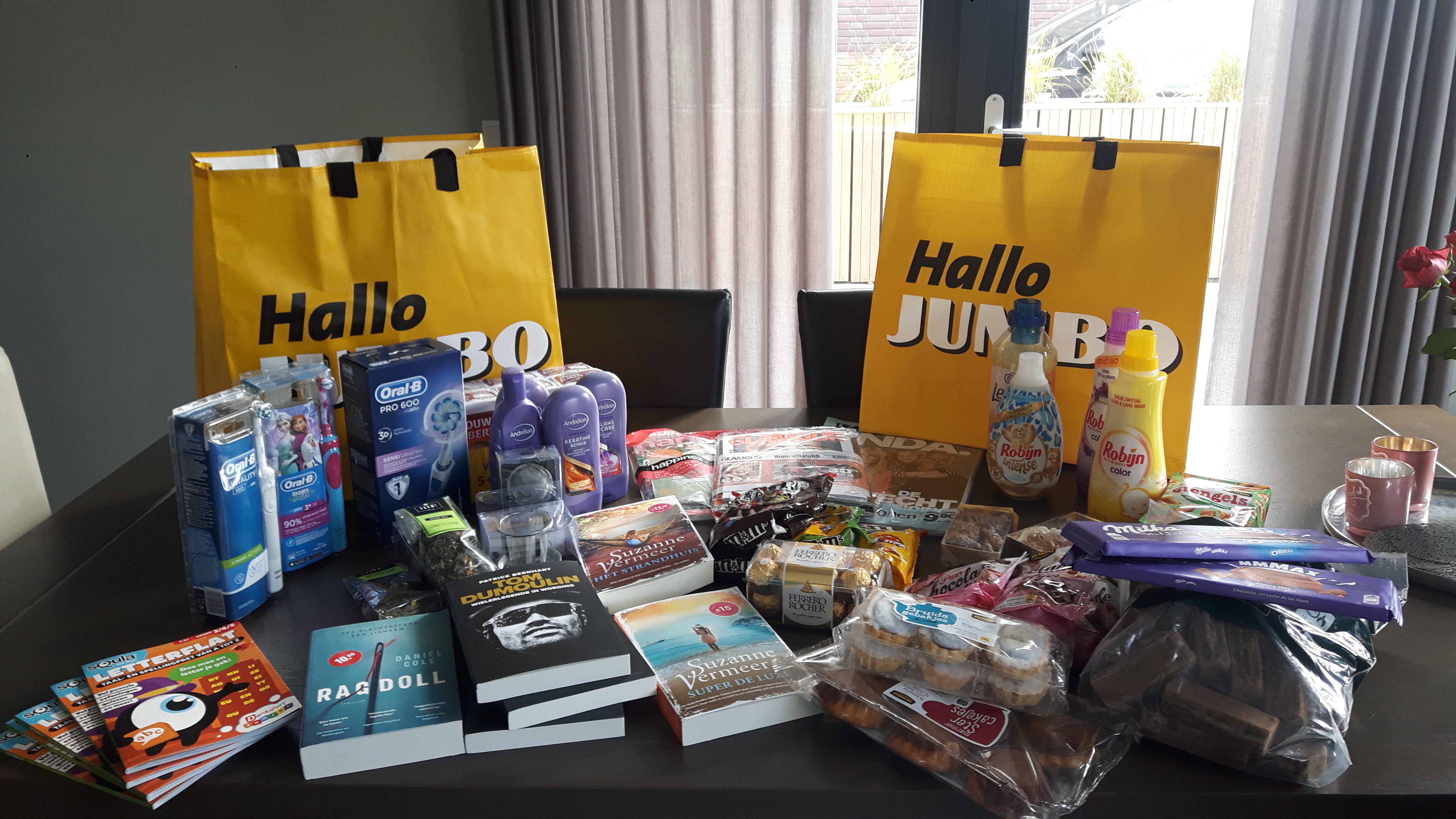 1 minuut gratis winkelen