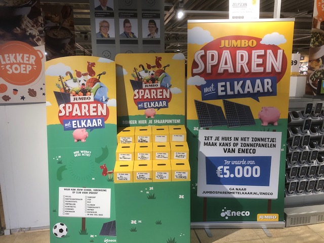 JUMBO sparen voor De Marinx