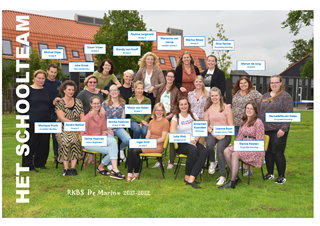 Team 2021-2022 met namen