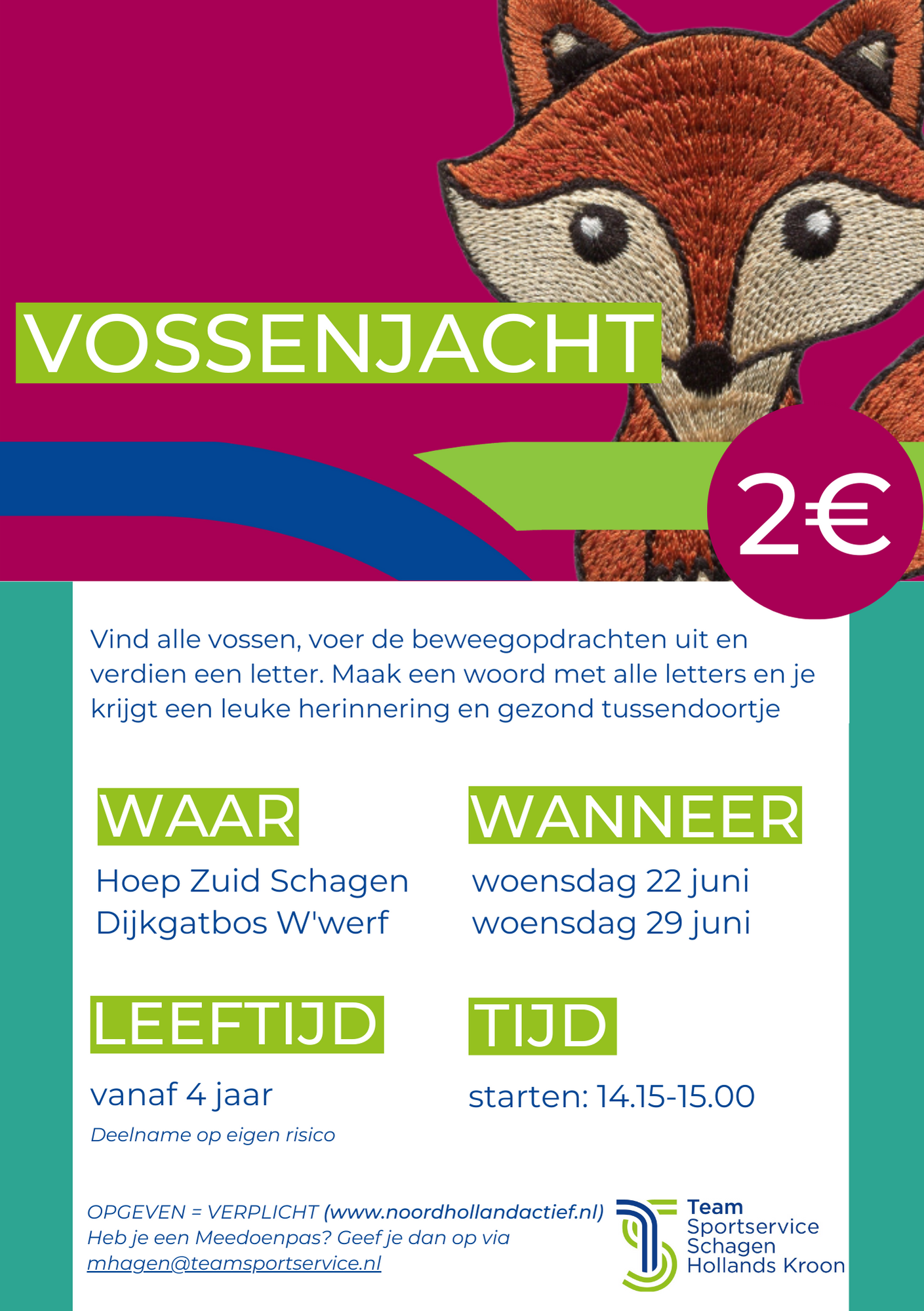 Vossenjacht Team Sportservice