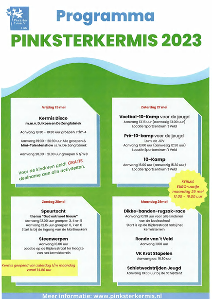 Pinksterkermis 2023!