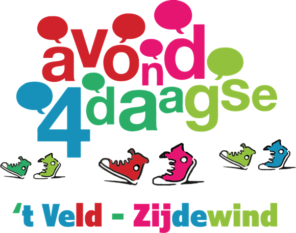 Avondvierdaagse tVeld-Zijdewind PNG LOGO