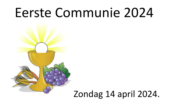 Eerste communie 2024