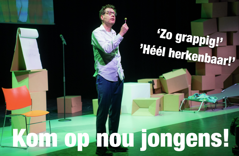 Gratis naar de theatervoorstelling Kom op nou jongens!