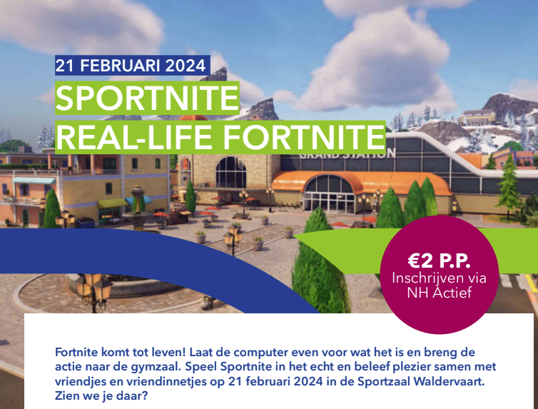 Sportnite Real-life fortnite